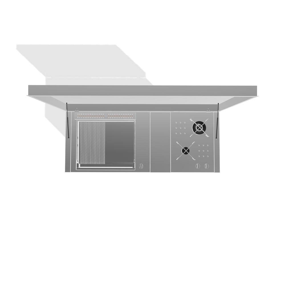 Cucina Oasi 142.CC a gas legno Okumè – PLA.NET - immagine 4