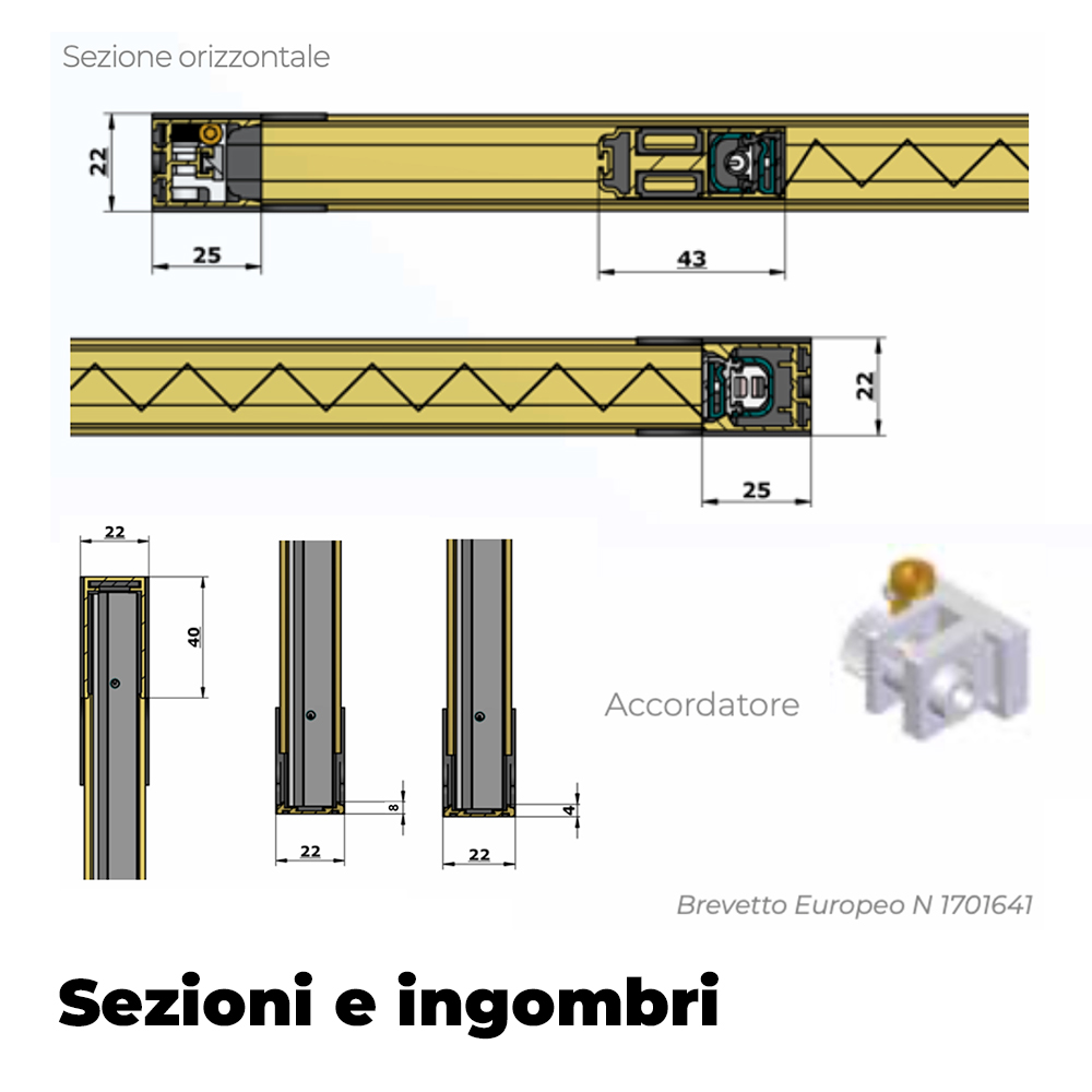 Zanzariera Plissettata Sharknet Apertura Centrale 04 08 - immagine 7