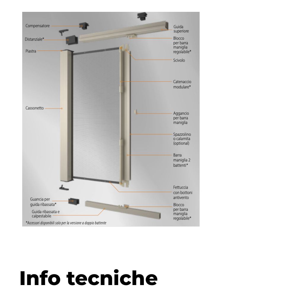 Zanzariera Laterale Kappa Bettio - immagine 3