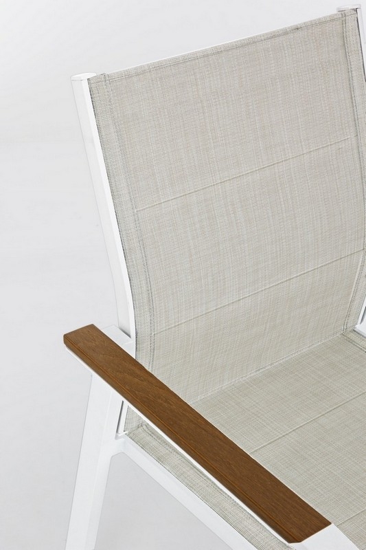 Sedia C-BR KUBIK bianco SJ60 – Bizzotto - immagine 3