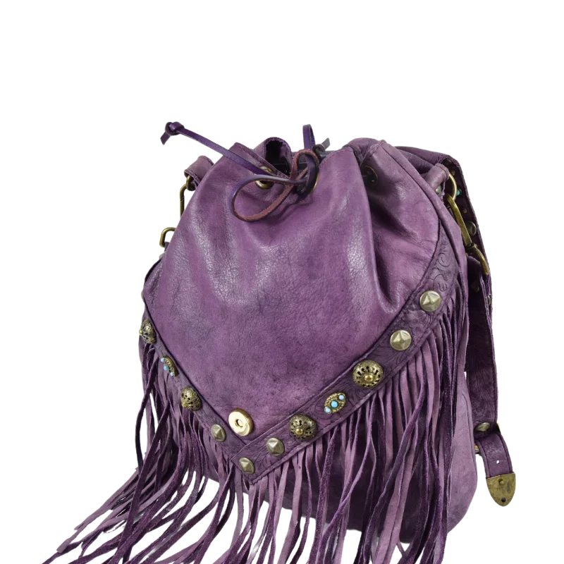 Zaino con frange Alabamas Purple - immagine 4