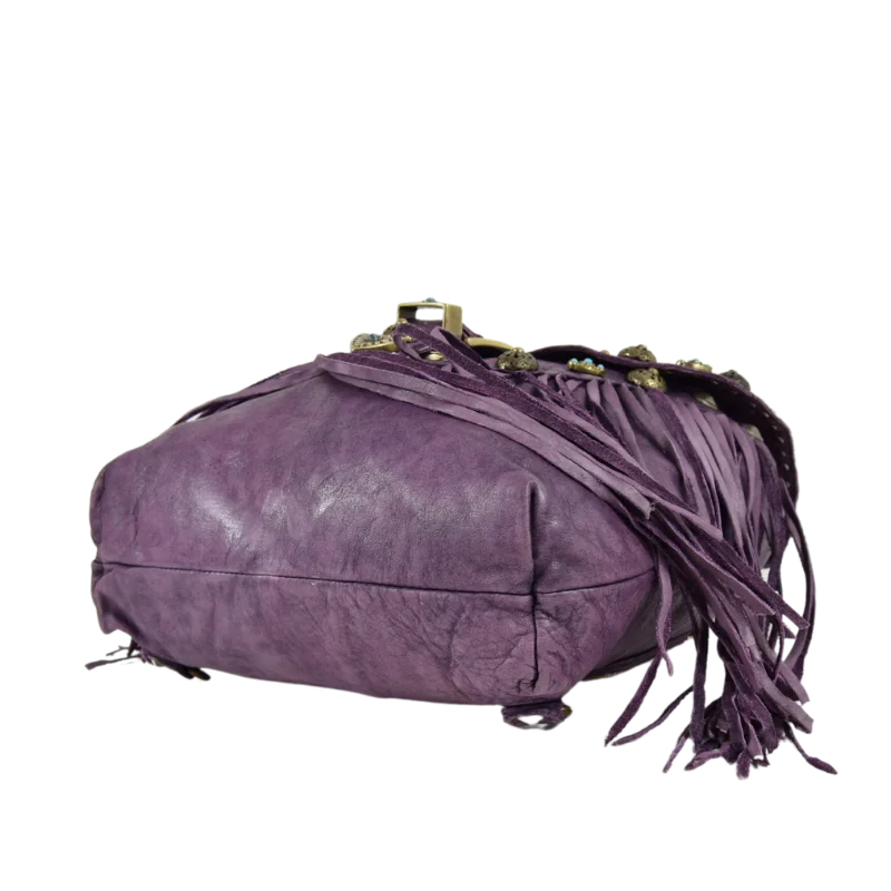 Zaino con frange Alabamas Purple - immagine 3